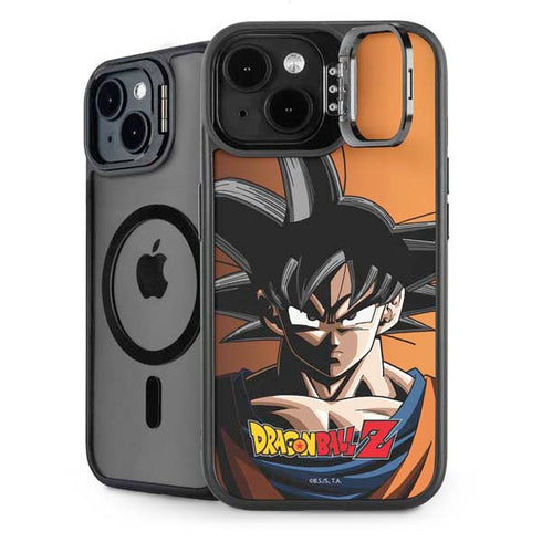 Dragon Ball Z Goku Portrait iPhone 14 Plus Kickstand Case