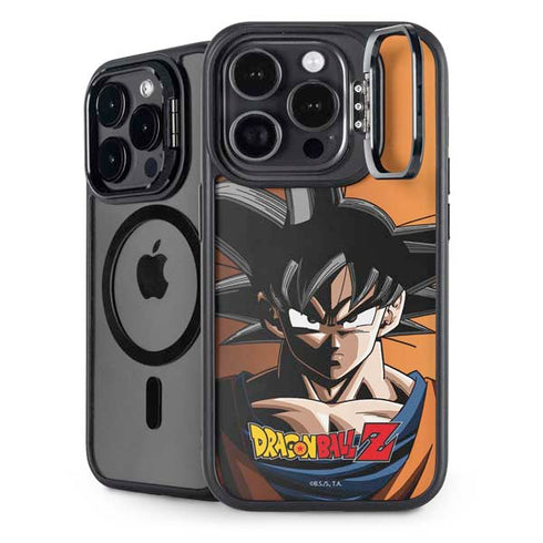 Dragon Ball Z Goku Portrait iPhone 14 Pro Max Kickstand Case
