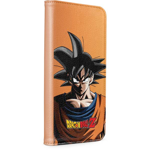 Dragon Ball Z Goku Portrait iPhone 15 Plus Folio Case