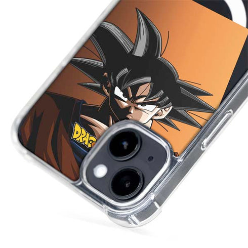 Dragon Ball Z Goku Portrait iPhone 15 Plus MagSafe Case