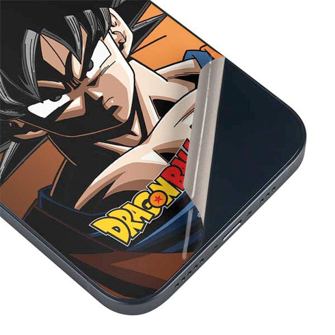 Dragon Ball Z Goku Portrait iPhone 15 Plus Skin