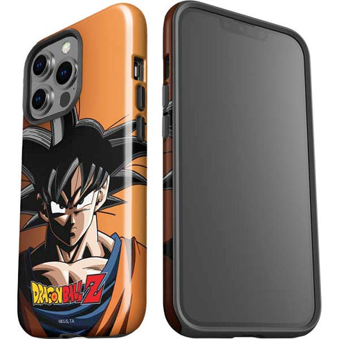 Dragon Ball Z Goku Portrait iPhone 15 Pro Impact Case