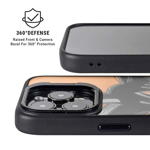 Dragon Ball Z Goku Portrait iPhone 15 Pro Kickstand Case