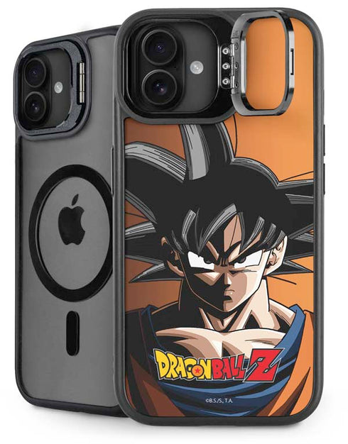 Dragon Ball Z Goku Portrait iPhone 16 Plus Kickstand Case