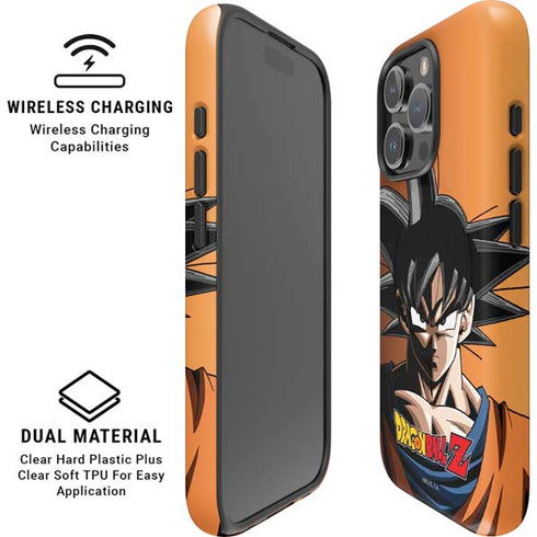 Dragon Ball Z Goku Portrait iPhone 16 Pro Magsafe Impact Case