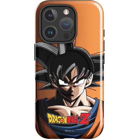 Dragon Ball Z Goku Portrait iPhone 16 Pro Max Magsafe Impact Case