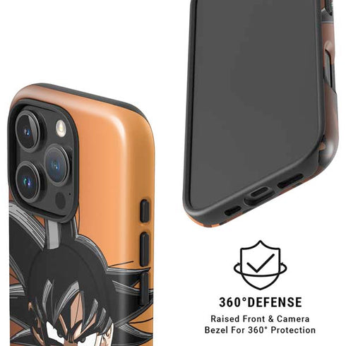 Dragon Ball Z Goku Portrait iPhone 16 Pro Max Magsafe Impact Case