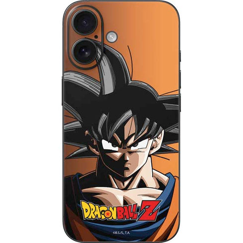 Dragon Ball Z Goku Portrait iPhone 16 Skin