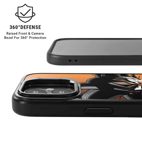 Dragon Ball Z Goku Portrait iPhone 17 Kickstand Case