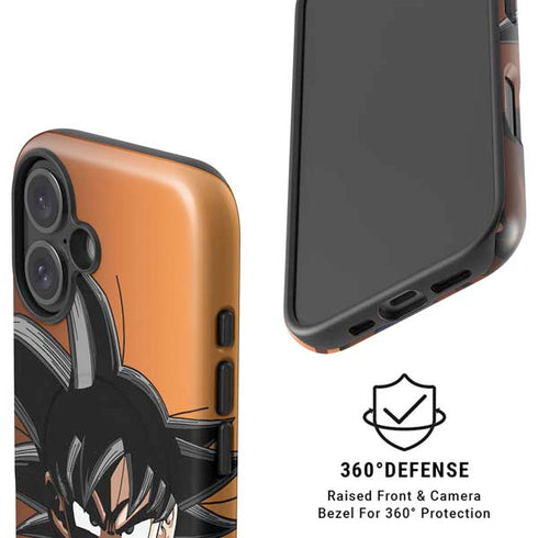 Dragon Ball Z Goku Portrait iPhone 17 Magsafe Impact Case