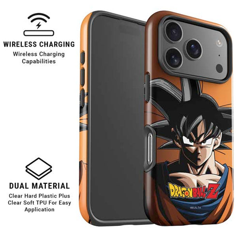 Dragon Ball Z Goku Portrait iPhone 17 Pro Magsafe Impact Case