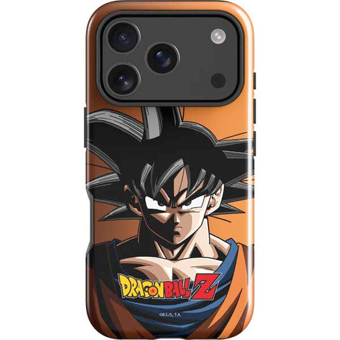 Dragon Ball Z Goku Portrait iPhone 18 Pro Impact Case