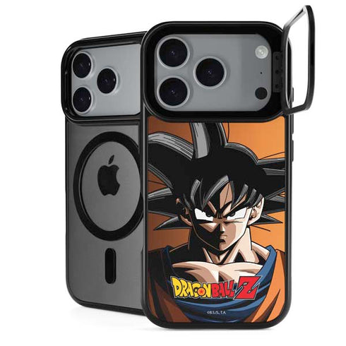 Dragon Ball Z Goku Portrait iPhone 18 Pro Kickstand Case