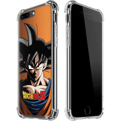 Dragon Ball Z Goku Portrait iPhone 7/8 Plus Clear Case