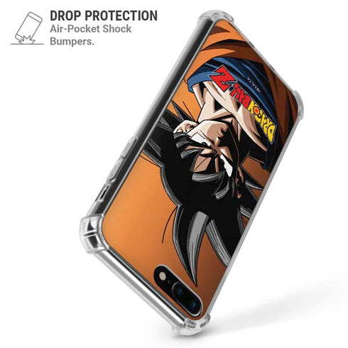 Dragon Ball Z Goku Portrait iPhone 7/8 Plus Clear Case