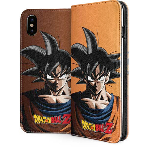 Dragon Ball Z Goku Portrait iPhone 8 Folio Case