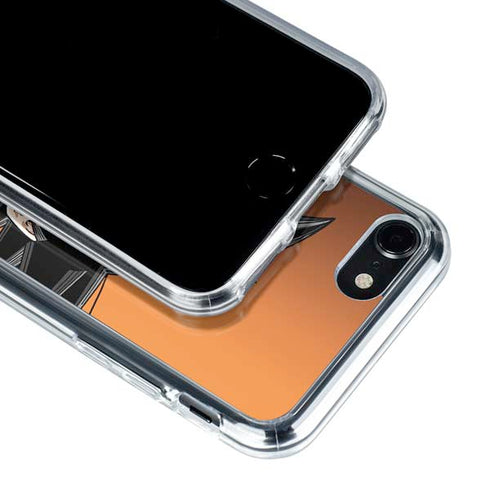 Dragon Ball Z Goku Portrait iPhone SE (2nd & 3rd Gen) Clear Case