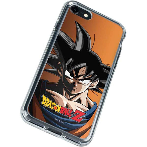 Dragon Ball Z Goku Portrait iPhone SE (2nd & 3rd Gen) Clear Case