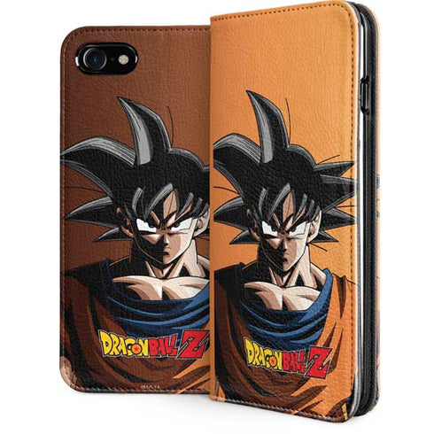 Dragon Ball Z Goku Portrait iPhone SE (2nd & 3rd Gen) Folio Case