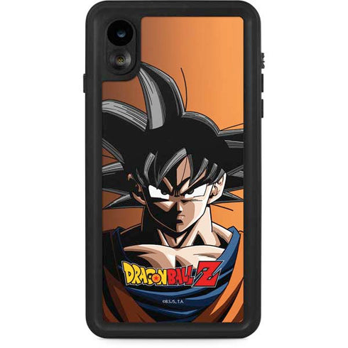 Dragon Ball Z Goku Portrait iPhone XR Waterproof Case