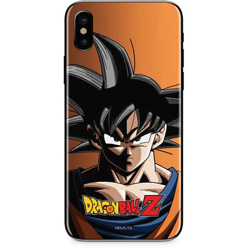 Dragon Ball Z Goku Portrait iPhone XS Skin