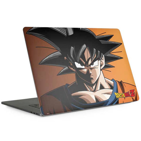 Dragon Ball Z Goku Portrait MacBook Skins