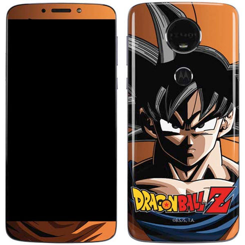 Dragon Ball Z Goku Portrait Moto E5 Plus Skin