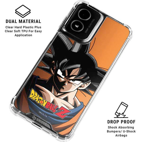 Dragon Ball Z Goku Portrait Moto G Power 5G (2024) Clear Case