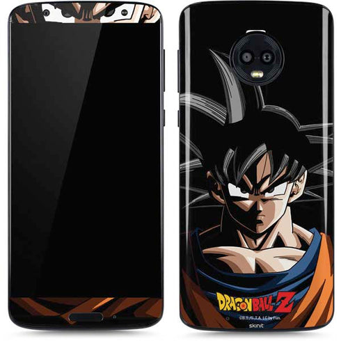 Dragon Ball Z Goku Portrait Moto G6 Skin