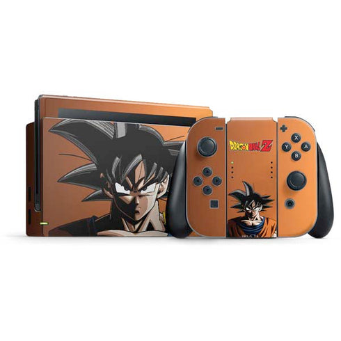 Dragon Ball Z Goku Portrait Nintendo Switch Bundle Skin