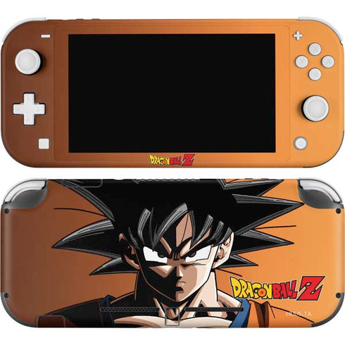 Dragon Ball Z Goku Portrait Nintendo Switch Lite Skin
