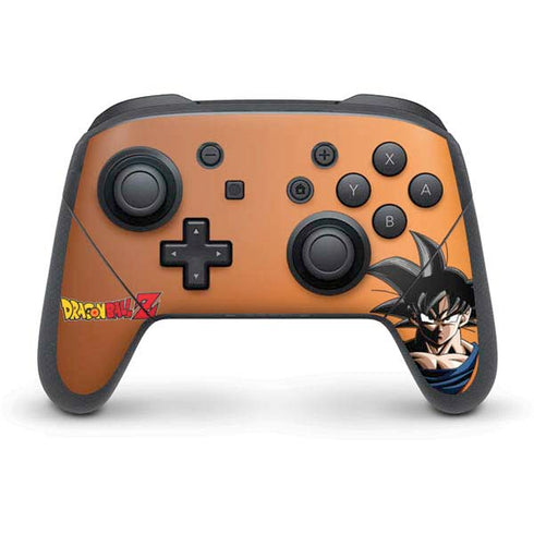 Dragon Ball Z Goku Portrait Nintendo Switch Pro Controller Skin