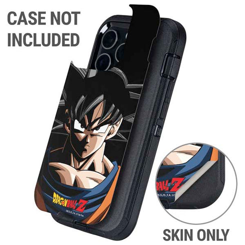 Dragon Ball Z Goku Portrait Otterbox Defender iPhone Skin