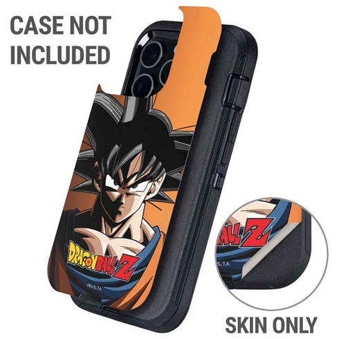 Dragon Ball Z Goku Portrait Otterbox Defender iPhone Skin