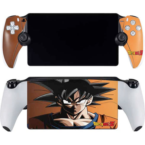 Dragon Ball Z Goku Portrait PlayStation Portal Remote Player Skin