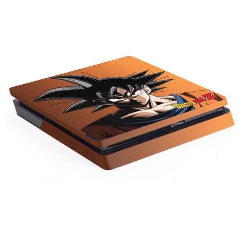 Dragon Ball Z Goku Portrait PS4 Slim Skin