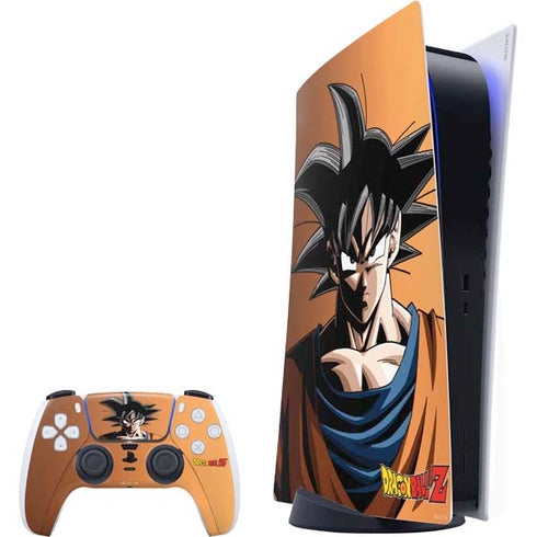 Dragon Ball Z Goku Portrait PlayStation PS5 Skins