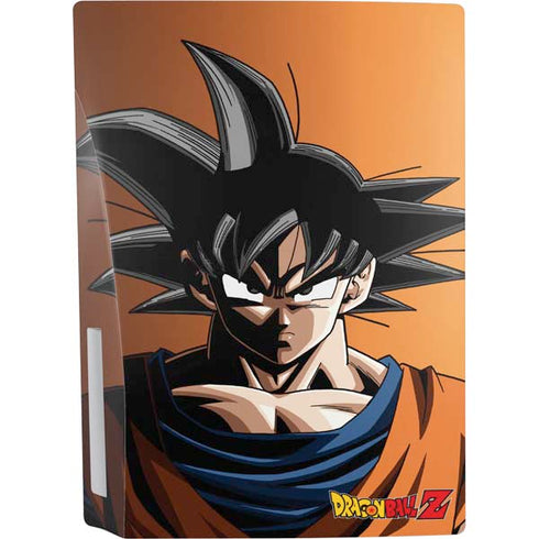 Dragon Ball Z Goku Portrait PS5 Console Skin