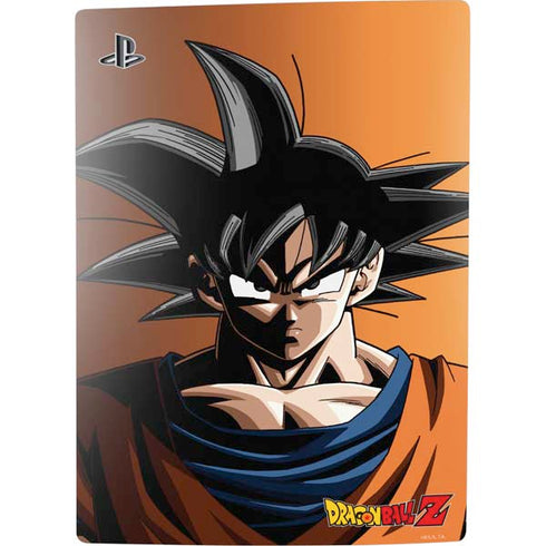Dragon Ball Z Goku Portrait PS5 Digital Edition Console Skin