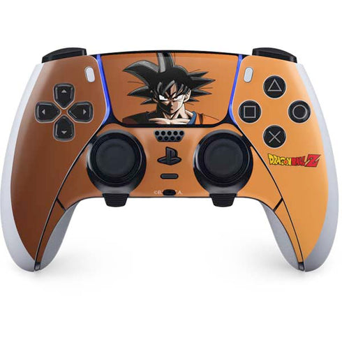 Dragon Ball Z Goku Portrait PS5 DualSense Edge Pro Controller Skin