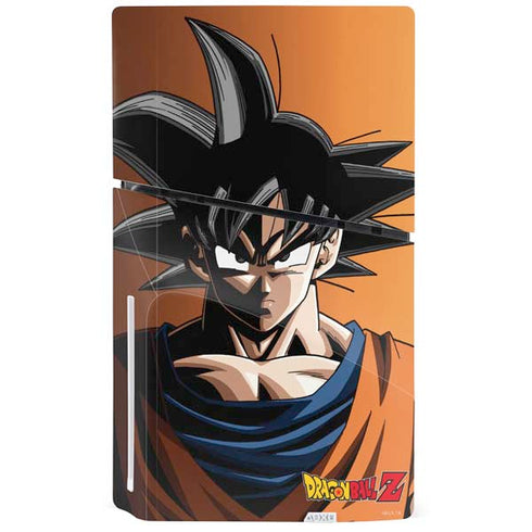 Dragon Ball Z Goku Portrait PS5 Slim Disk Bundle Skin