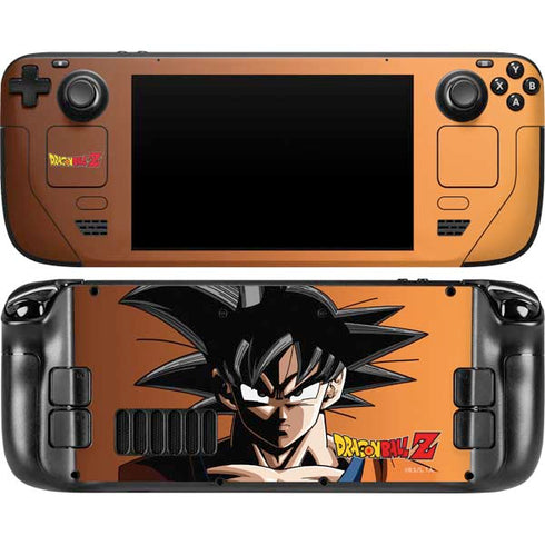 Dragon Ball Z Goku Portrait Steam Deck Handheld Gaming Computer Skin