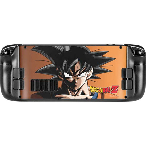 Dragon Ball Z Goku Portrait Steam Deck Handheld Gaming Computer Skin