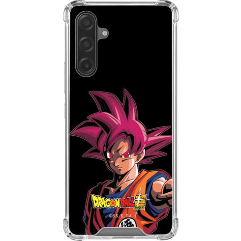 Dragon Ball Super Goku Portrait Super Sayan 4 Galaxy A17 Clear Case