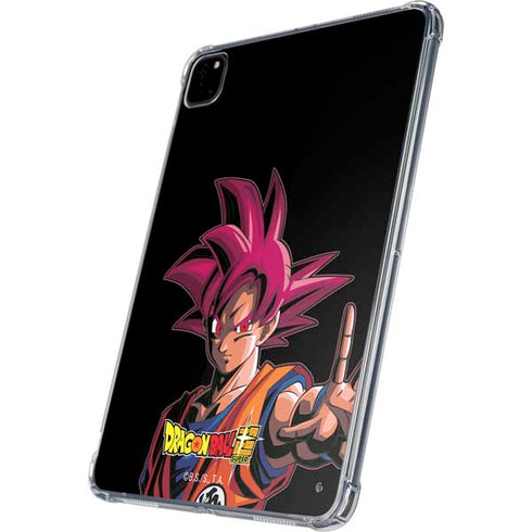 Dragon Ball Super Goku Portrait Super Sayan 4 iPad Pro 11in (2024) Clear Case