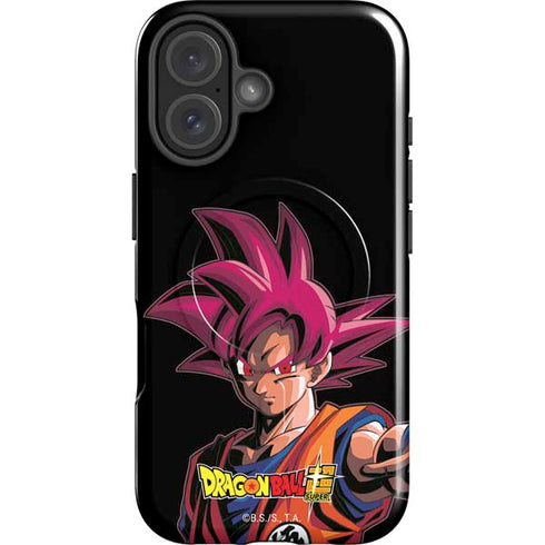 Dragon Ball Super Goku Portrait Super Sayan 4 iPhone 16 Plus Magsafe Impact Case