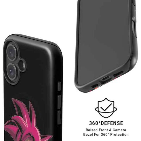 Dragon Ball Super Goku Portrait Super Sayan 4 iPhone 16 Plus Magsafe Impact Case