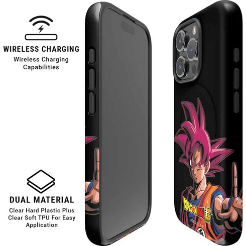 Dragon Ball Super Goku Portrait Super Sayan 4 iPhone 16 Pro Max Magsafe Impact Case