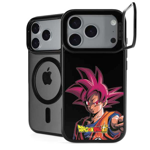 Dragon Ball Super Goku Portrait Super Sayan 4 iPhone 18 Pro Kickstand Case