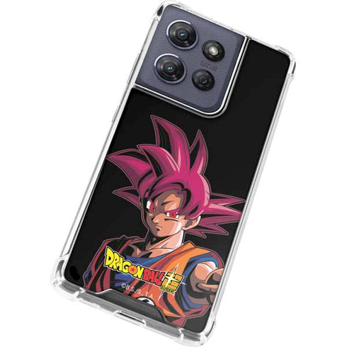 Dragon Ball Super Goku Portrait Super Sayan 4 Moto G 5G (2025) Clear Case